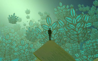 Noel arkaplanı bir ağaçla