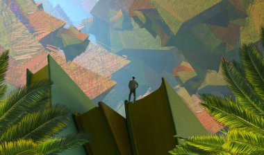 Şehirde Noel ağacı