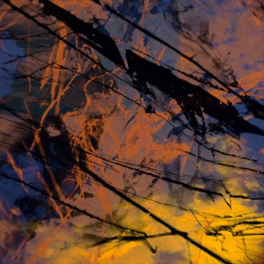 boya lekeleri ile grunge arka plan