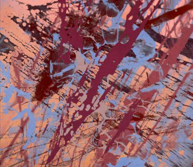 Boyayla soyut arkaplan