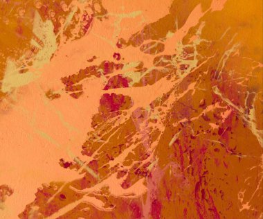 metin için alan ile arka planda soyut renkli lekeler