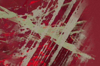 Arkaplanda soyut renkli lekeler