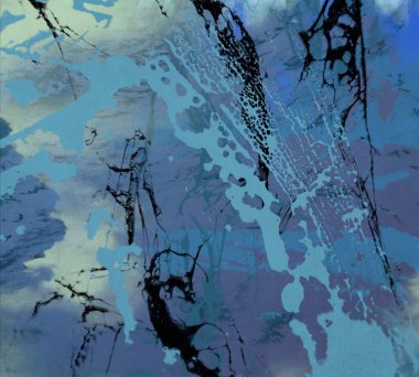 Metin için yeri olan boya lekeleriyle soyut arkaplan