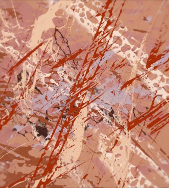 Metin için yeri olan boya lekeleriyle soyut arkaplan 