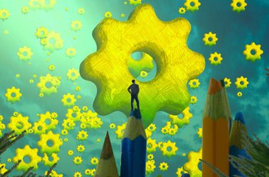 metin için alanı olan soyut kavramsal yaratıcı arkaplan 