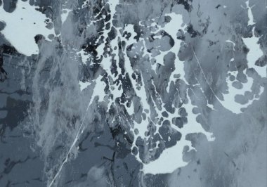 Metin için yeri olan boya lekeleriyle soyut arkaplan