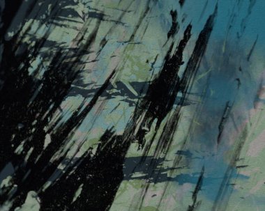 metin için alan ile arka planda soyut renkli lekeler