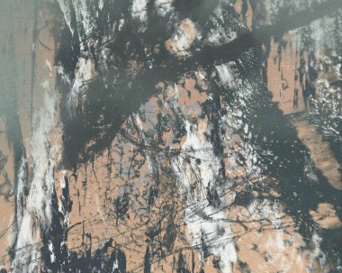 Arkaplanda soyut renkli lekeler