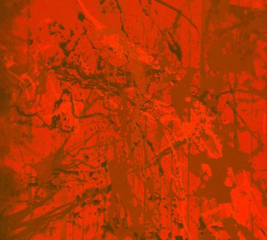 Metin için yeri olan boya lekeleriyle soyut arkaplan  