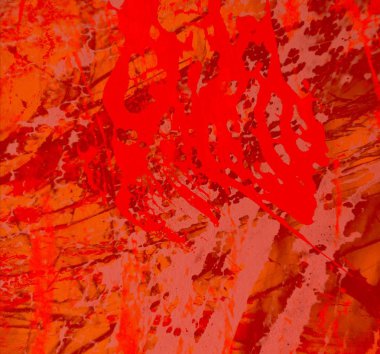 metin için alan ile arka planda soyut renkli lekeler