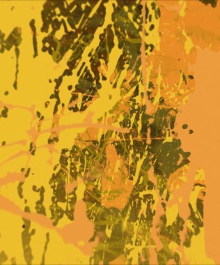 Metin için yeri olan boya lekeleriyle soyut arkaplan   