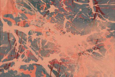 Arkaplanda soyut renkli lekeler