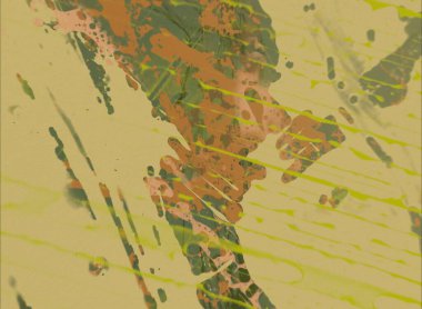 Metin için yeri olan boya lekeleriyle soyut arkaplan