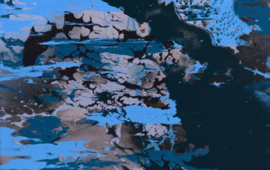 Arkaplanda soyut renkli lekeler