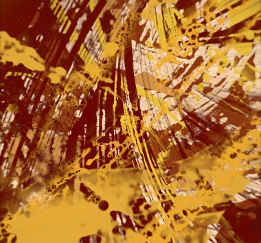 Arkaplanda soyut renkli lekeler