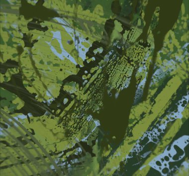 metin için alan ile arka planda soyut renkli lekeler