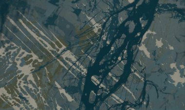 Metin için yeri olan boya lekeleriyle soyut arkaplan  