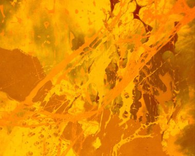 Metin için yeri olan boya lekeleriyle soyut arkaplan  