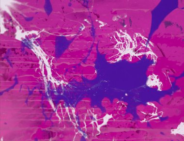 Metin için yeri olan boya lekeleriyle soyut arkaplan