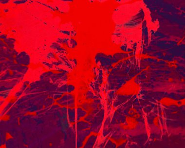 Arkaplanda soyut renkli lekeler          