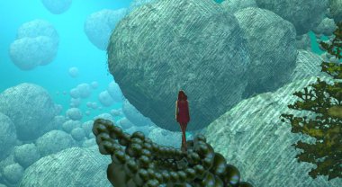 denizde güzel sualtı