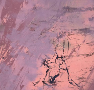 Metin için yeri olan boya lekeleriyle soyut arkaplan  