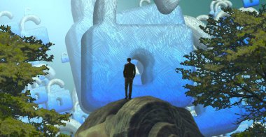 Parktaki güzel kız.