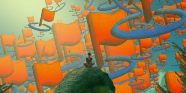 parkta mutlu cadılar bayramı