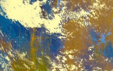 metin için alan ile arka planda soyut renkli lekeler