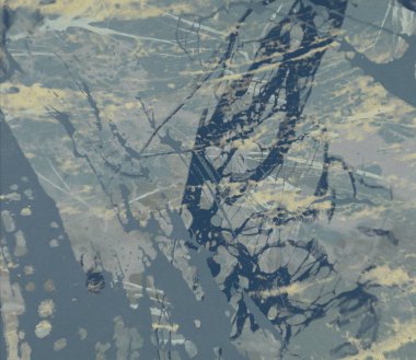 Arkaplanda soyut renkli lekeler  