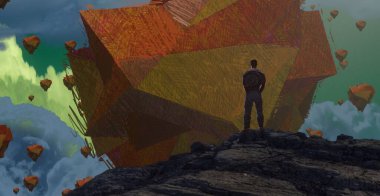 soyut renkli arkaplan, alanı kopyala