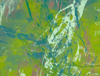 metin için alan ile arka planda soyut renkli lekeler