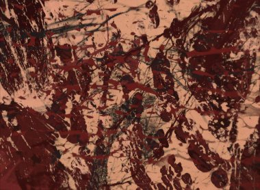 Arkaplanda soyut renkli lekeler