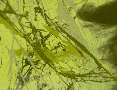 Metin için yeri olan boya lekeleriyle soyut arkaplan  