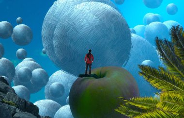 Kumsaldaki Noel ağacı