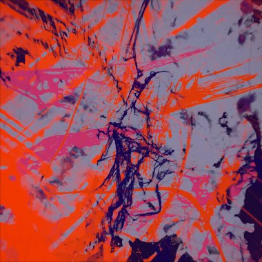 Boya lekeleriyle soyut arkaplan