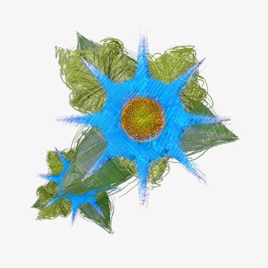 Beyaz arkaplanda izole edilmiş noel ağacı