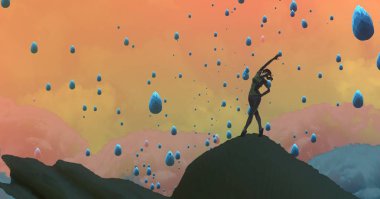 soyut yaratıcı sanat arka plan