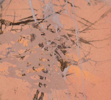 Arkaplanda soyut renkli lekeler