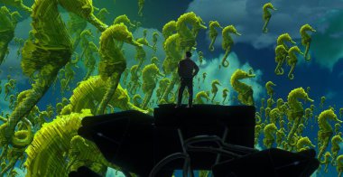 metin için alanı olan soyut kavramsal yaratıcı arkaplan 