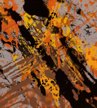 Boya lekeleriyle soyut arkaplan