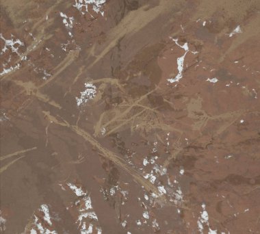 metin için alan ile arka planda soyut renkli lekeler