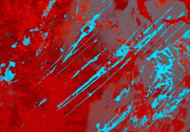 Metin için yeri olan boya lekeleriyle soyut arkaplan