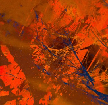 metin için alan ile arka planda soyut renkli lekeler