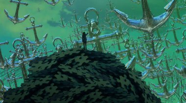 metin için alanı olan soyut kavramsal yaratıcı arkaplan 