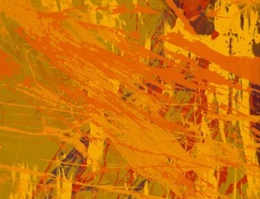 Arkaplanda soyut renkli lekeler           