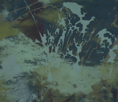 Metin için yeri olan boya lekeleriyle soyut arkaplan