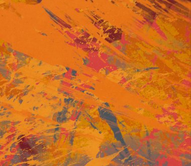 Arkaplanda soyut renkli lekeler