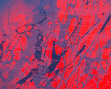 metin için alan ile arka planda soyut renkli lekeler