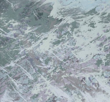 Metin için yeri olan boya lekeleriyle soyut arkaplan